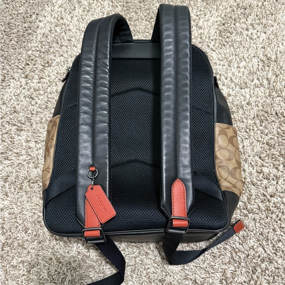 Coach Tan and Black Backpack - Picture 2 of 3